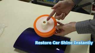 Palla di spugna per la pulizia dell'auto per il rinnovamento della luminosità del corpo | Demo dello strumento di preparazione Meklon Refinish