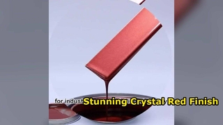 Recensione all'ingrosso della vernice acrilica X02 Crystal Red Pearl 1L