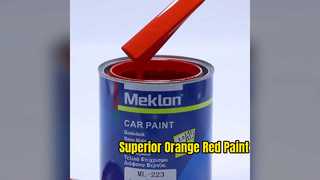 223 Vernice acrilica 2K rosso arancio