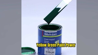 Vernice acrilica 1K giallo verde qualità PPG